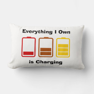 Coussin Rectangle Tout ce que je dois facturer