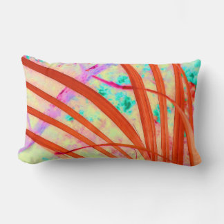Coussin Rectangle Traces rouge