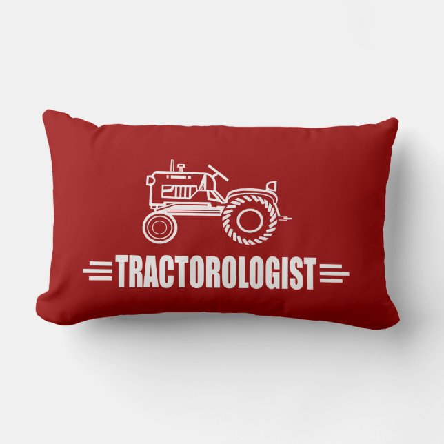 Coussin Rectangle Tracteur drôle (Recto)