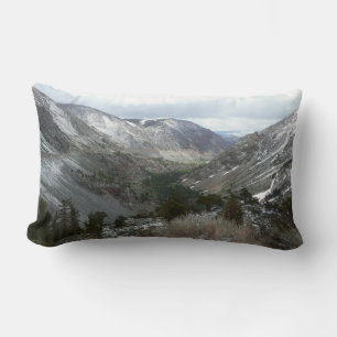 Coussin Rectangle Traverser les montagnes neigeuses de la Sierra Nev