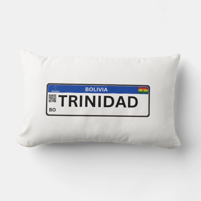 Coussin Rectangle Trinidad Mercosur (Recto)