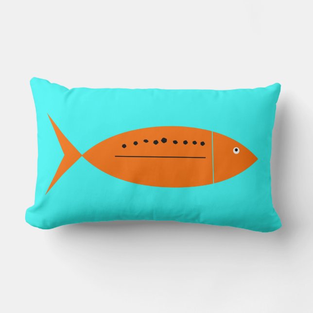 Coussin Rectangle Truit Rétro (Recto)