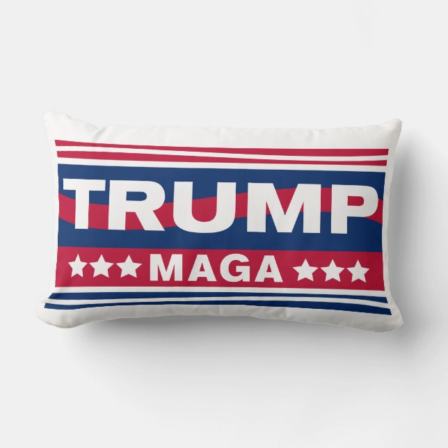 COUSSIN RECTANGLE TRUMP~MAGA~2024 (Recto)