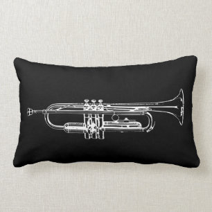 Coussin Rectangle Trumpet