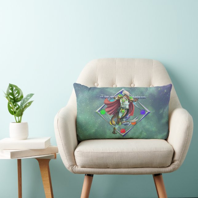 Coussin Rectangle TSDS : Justin Arisdale Couverture Art Solo Earth (Chaise)