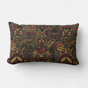 Coussin Rectangle Turquoise souple "Mots-Clés Interdits Non Utilisés
