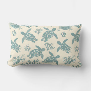 Coussin Rectangle Turtle Paradise