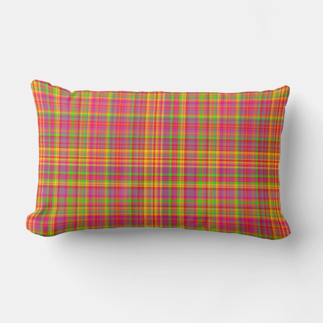 Coussin Rectangle Tutti Frutti PLAID 03 Lumbar Jeu d'oreiller (Recto)