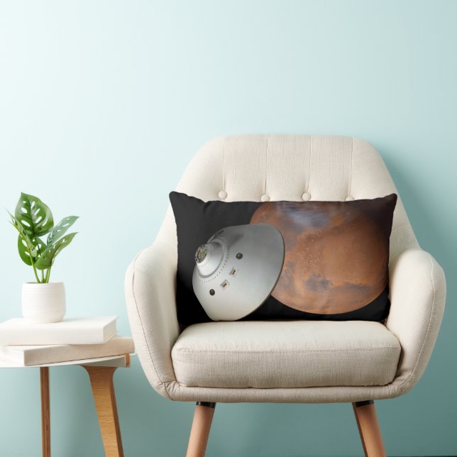 Coussin Rectangle Un Appareil Spatial Encaissé D'Aérocoque En Approc (Chaise)