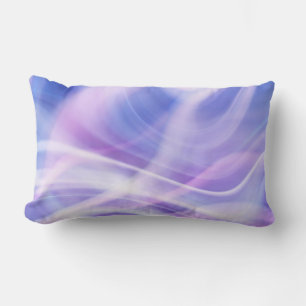 Coussin Rectangle Un mystique Pastel Fog Solide retour