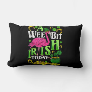 Coussin Rectangle Un peu d'irlandais aujourd'hui Flamant rose de la