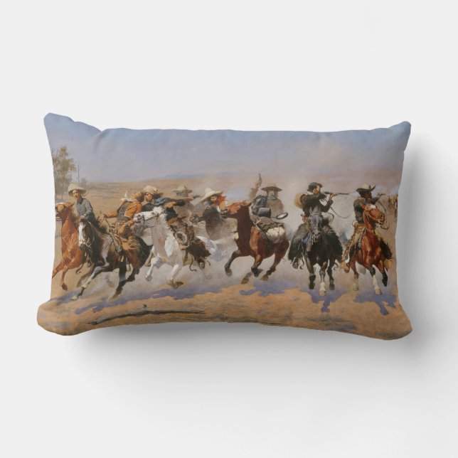 Coussin Rectangle Un trait pour le bois (Recto)