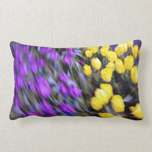 Coussin Rectangle Une émeute des tulipes dans le Midtown Manhattan