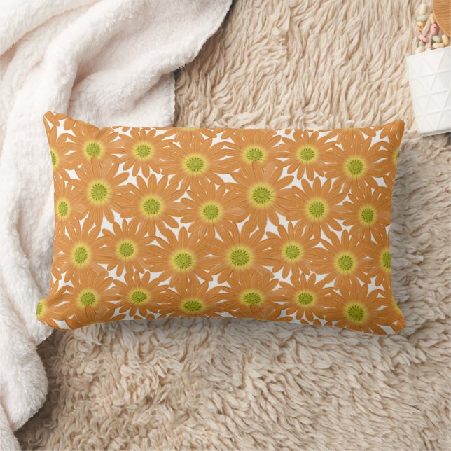 Coussin Rectangle Une fleur orange  (Couverture)