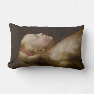 Coussin Rectangle Une jeune fille blonde (par Jan Lievens) Lumbar Co
