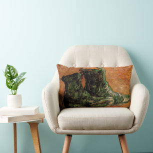 Coussin Rectangle Une paire de chaussures de Vincent van Gogh