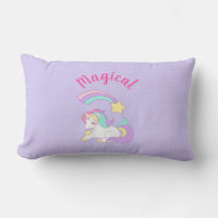 Unicorne magique avec Rainbow Shooting Star