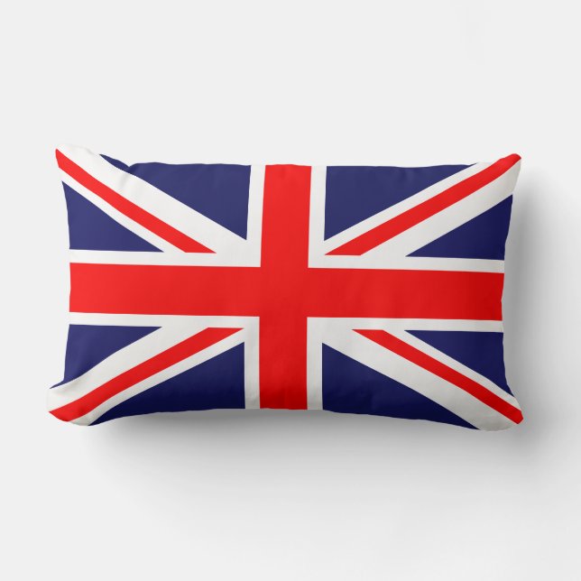 Coussin Rectangle Union Jack - Drapeau du Royaume-Uni (Recto)