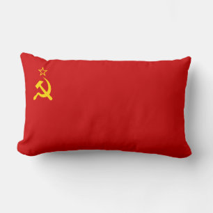 Coussin Rectangle Union soviétique (URSS) (marteau communiste et fau