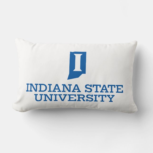 Coussin Rectangle Université d'État de l'Indiana (Recto)