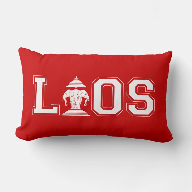 COUSSIN RECTANGLE UNIVERSITÉ DU LAOS (Recto)