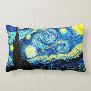 Coussin Rectangle Van Gogh : Nuit étoilée