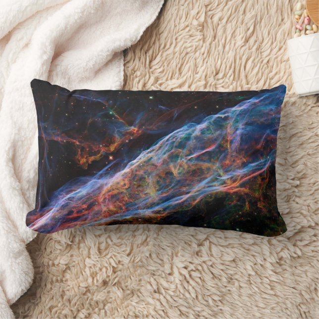 Coussin Rectangle Veil Nebula Supernova Reste Télescope Hubble (Couverture)