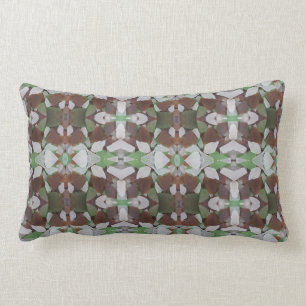 Coussin Rectangle Verre de mer Abstrait Kaleidoscope Motif moderne