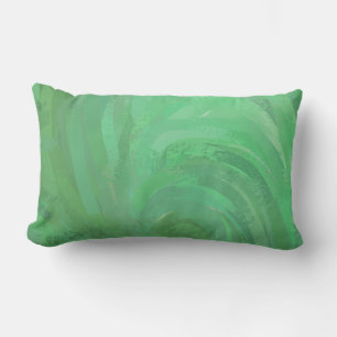 Coussin Rectangle Vert crème émeraude