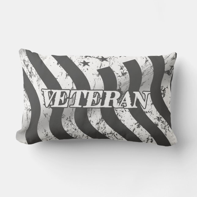 Coussin Rectangle Vétérinaire américain - blanc vintage 001 (Recto)