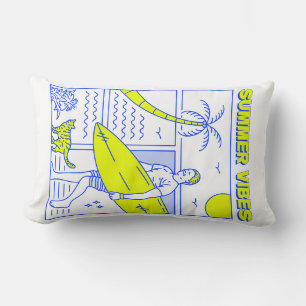 Coussin Rectangle Vibes d'été