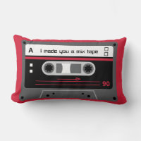 Vieux Skool Rouge et noir Cassette Mix Bande