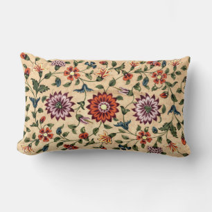 Coussin Rectangle Vigne florale moghole de l'Inde Imprimer