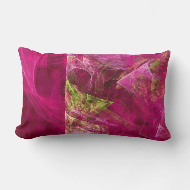 Coussin Rectangle Vignoble aux fraises (Recto)