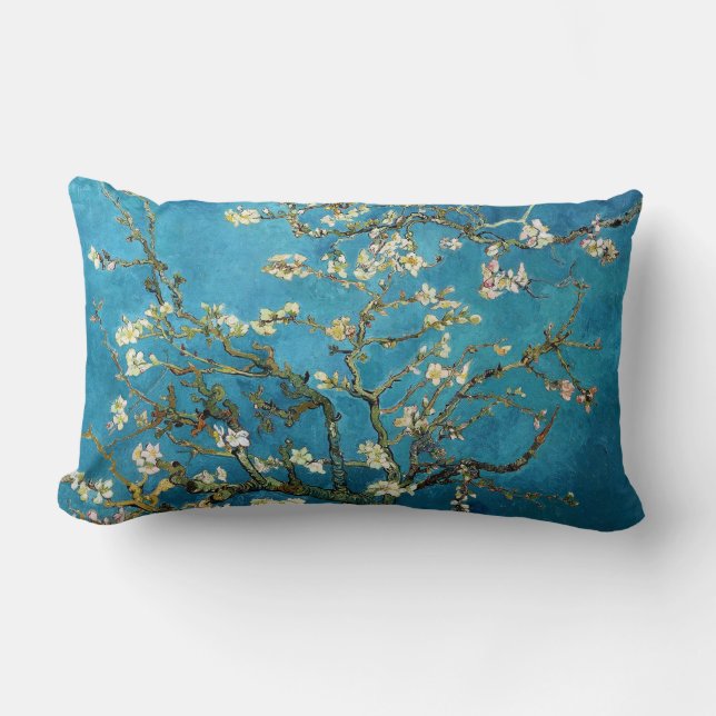 Coussin Rectangle Vincent van Gogh, Arbre aux amandes en fleurs (Recto)
