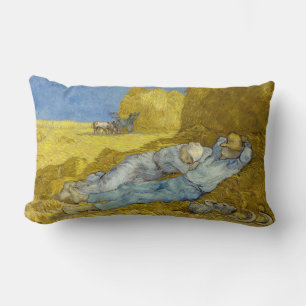 Coussin Rectangle Vincent Van Gogh - Mion, Repos / Travail / Siesta