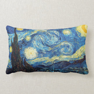 Coussin Rectangle Vincent van Gogh - nuit étoilée