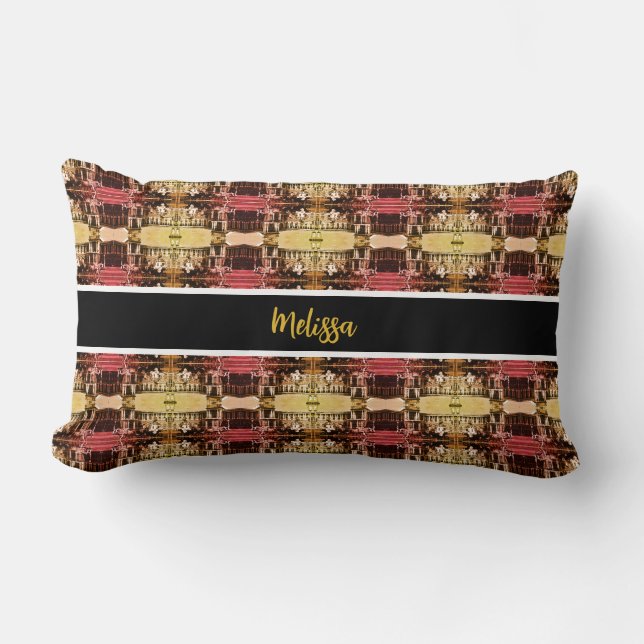 Coussin Rectangle Vintage Autriche Vienne Palais Hofburg (Recto)