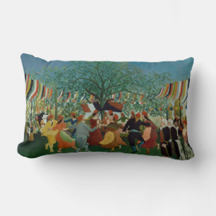 Coussin Rectangle Vintage Henri Rousseau Centenaire de l'indépendanc