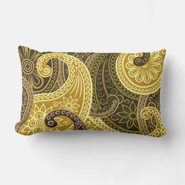 Coussin Rectangle Vintage Paisley (Recto)