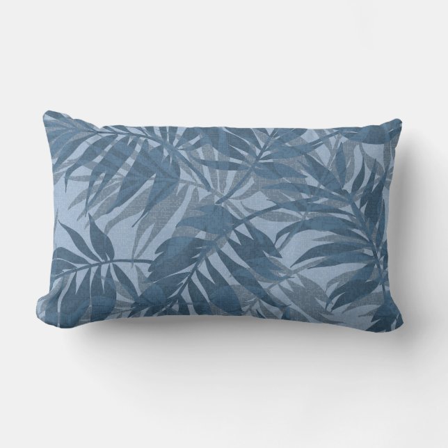 Coussin Rectangle Vintage tropical hawaïen Areca Palms (Recto)