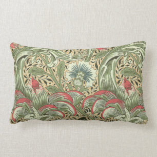 Coussin Rectangle Vintage William Morris Corncockle Fleurs