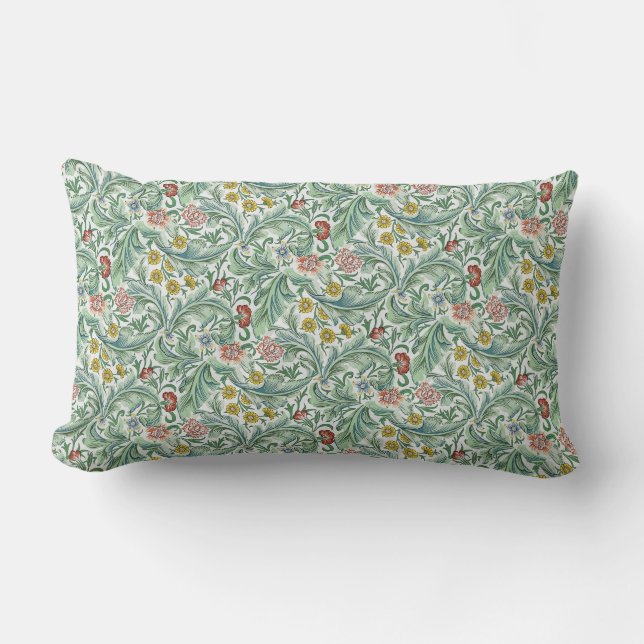 Coussin Rectangle Vintage William Morris Leicester (Recto)