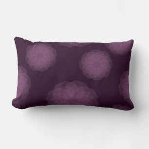 Coussin Rectangle Violet, cool, tendance moderne simple floral abstr
