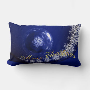 Coussin Rectangle voeux de Noël