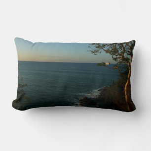 Coussin Rectangle Voilier vers Sunset II Tropical Seascape