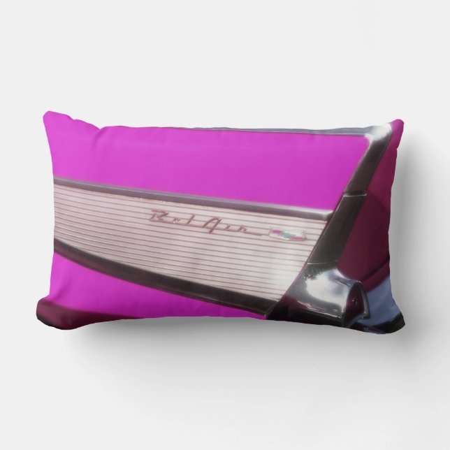 Coussin Rectangle Voiture classique : Bel Air de Chevrolet (Recto)