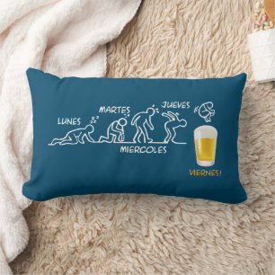 Coussin Rectangle Volution de la bière