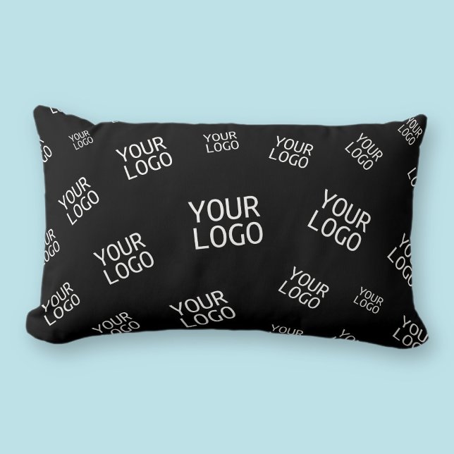 Coussin Rectangle Votre conception, photo ou logo d'entreprise en mo (Créateur téléchargé)