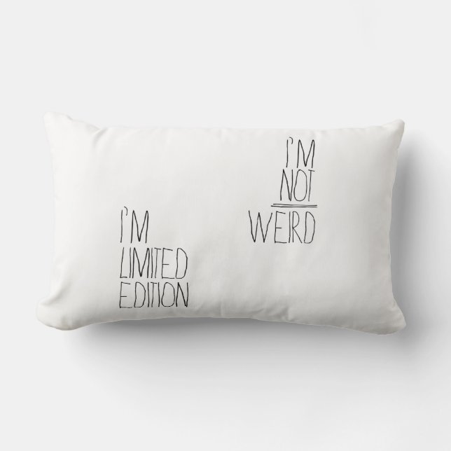 Coussin Rectangle Vous montrant étant spéciaux (Recto)